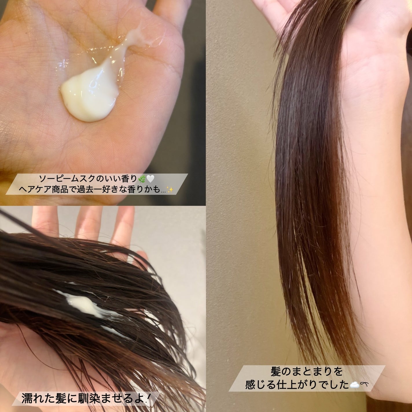 ヒートエンハンサーヘアミルク/Silk Therapy/ヘアミルクを使ったクチコミ(2枚目)