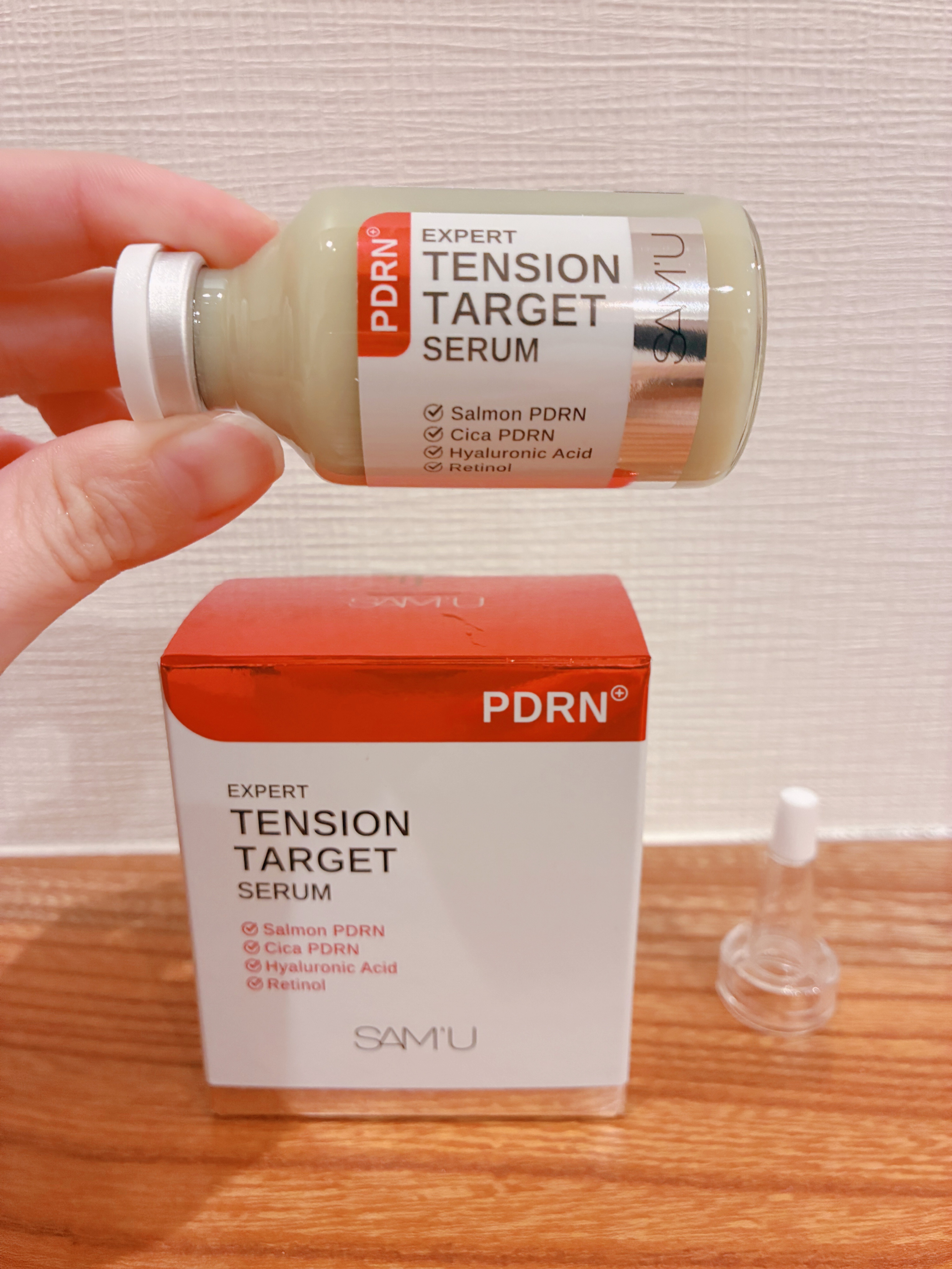 PDRNエキスパートテンションターゲットセラム/SAM'U/美容液を使ったクチコミ（1枚目）