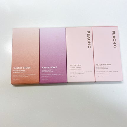 シーズナルブレンディングアイシャドウパレット/Peach C/アイシャドウパレットを使ったクチコミ(4枚目)