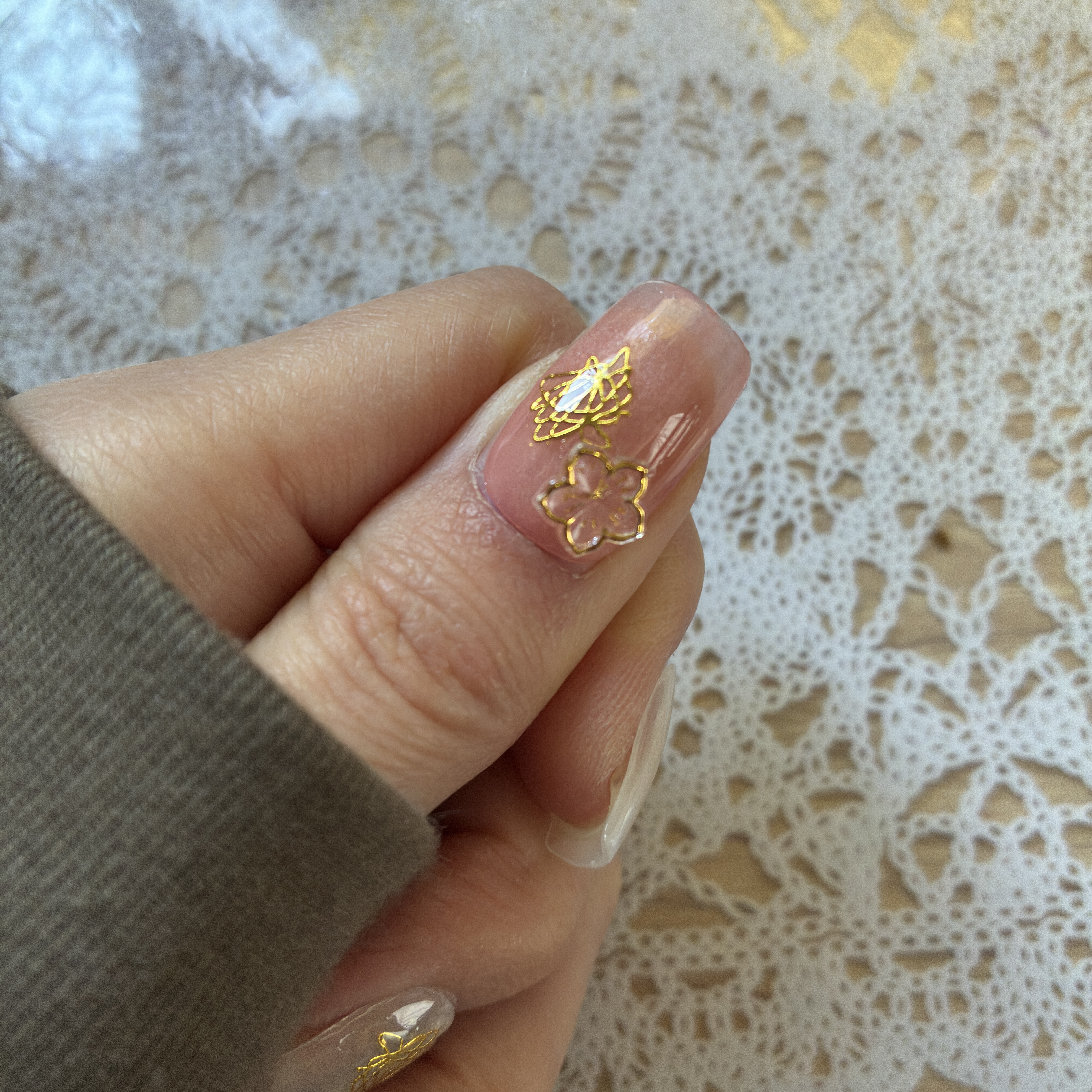 ジェルネイル（ライト対応）/セリア/ジェルネイルを使ったクチコミ（3枚目）