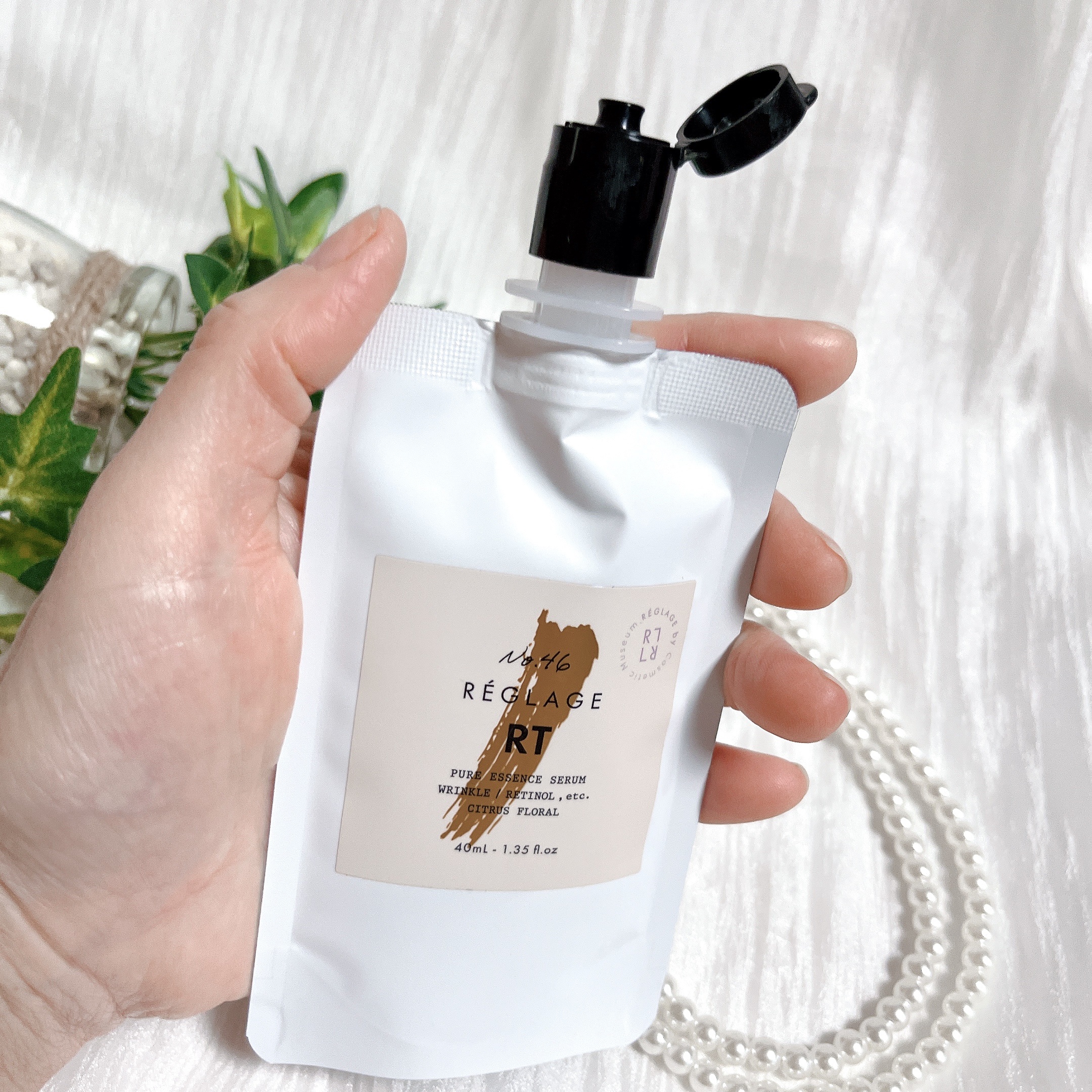 No.46ピュアRT セラム 無香料/REGLAGE/美容液を使ったクチコミ（2枚目）