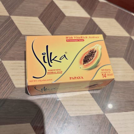 パパイヤ石鹸 Silka/パパイヤ石鹸 Silka/洗顔石鹸を使ったクチコミ(1枚目)