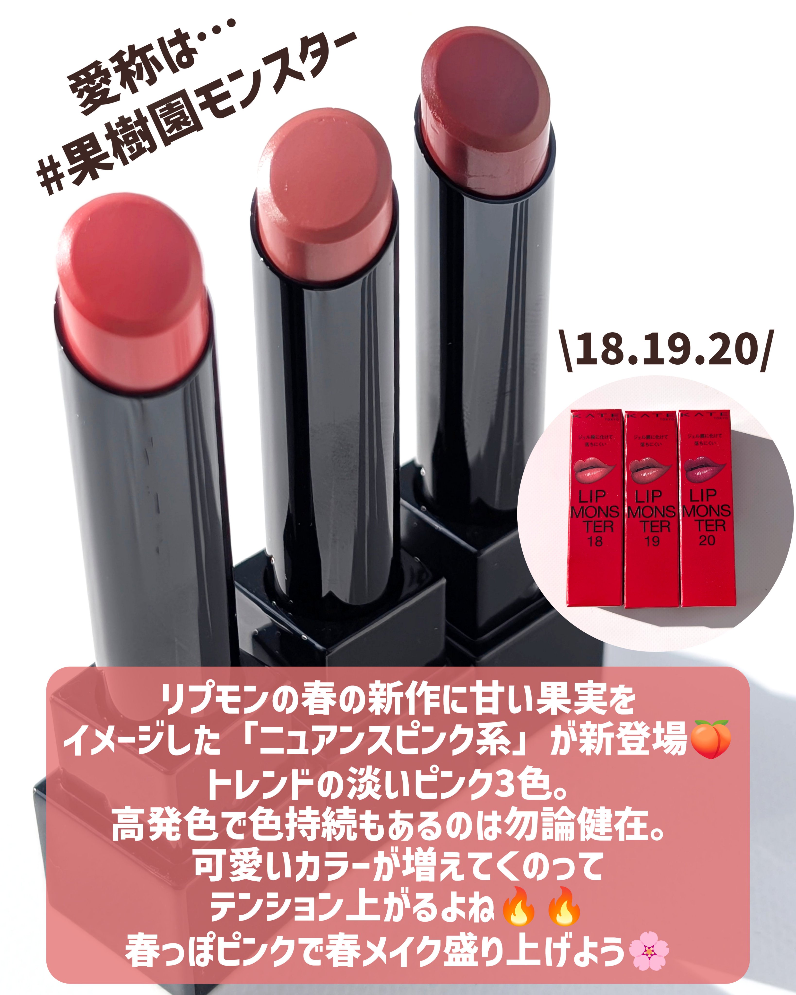 ケイト リップモンスターカラートナー/KATE/口紅を使ったクチコミ（2枚目）