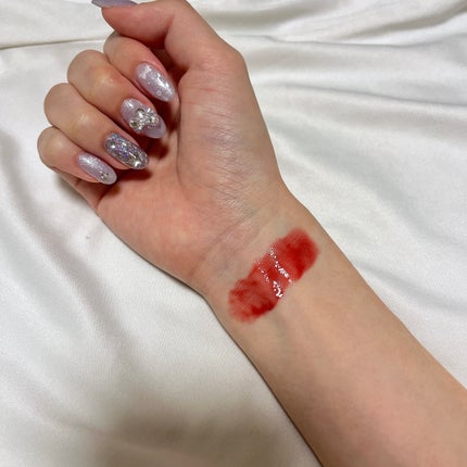 ジューシーラスティングティント/rom&nd/リップティントを使ったクチコミ(2枚目)