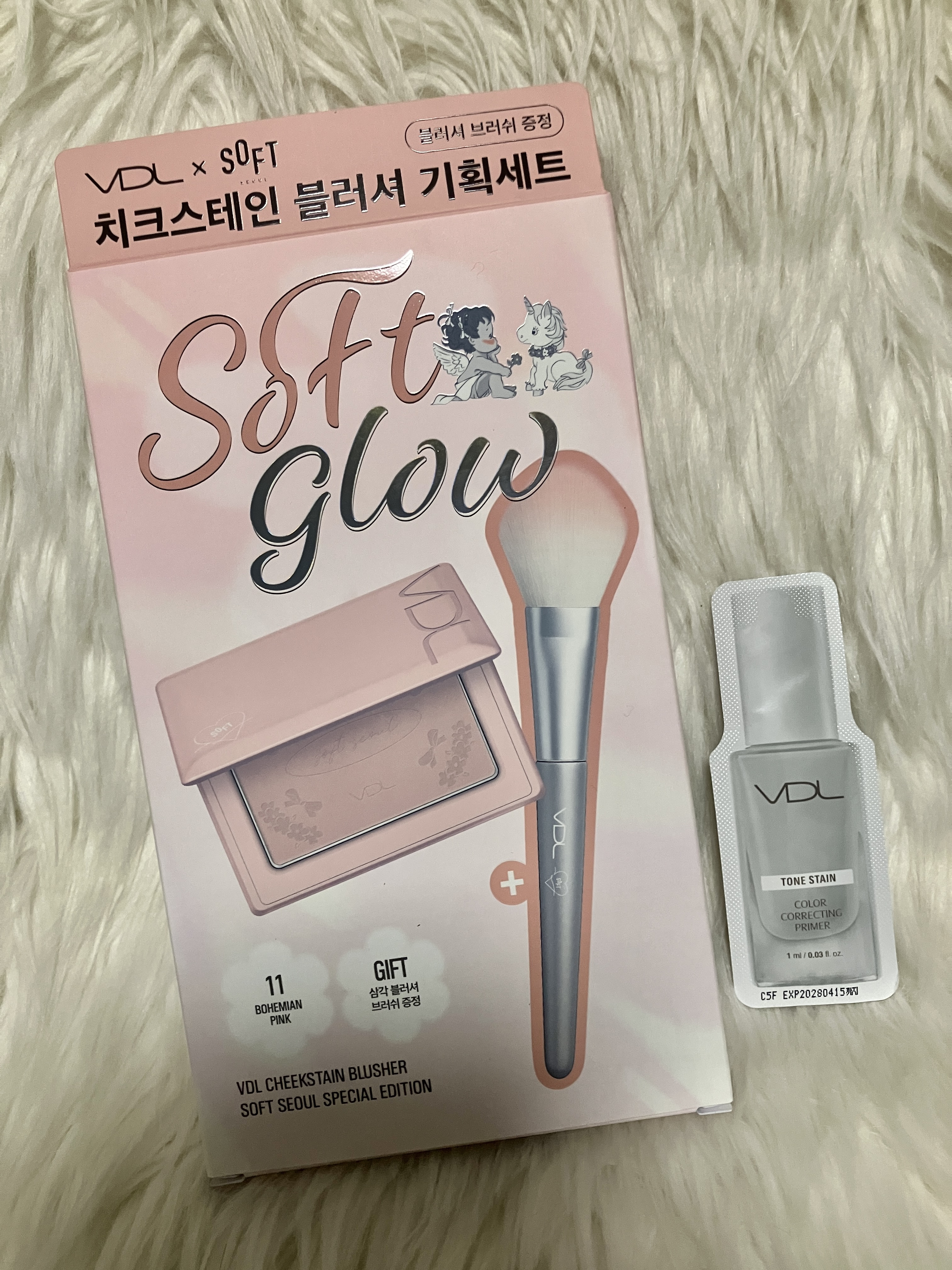 チークステイン ブラッシャー 11 ボヘミアン ピンク/VDL/パウダーチークを使ったクチコミ（1枚目）