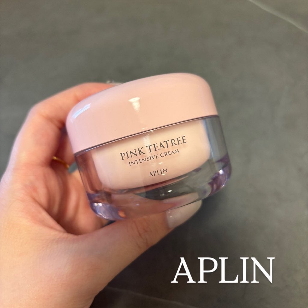 ピンクティーツリークリーム/APLIN/フェイスクリームを使ったクチコミ（1枚目）