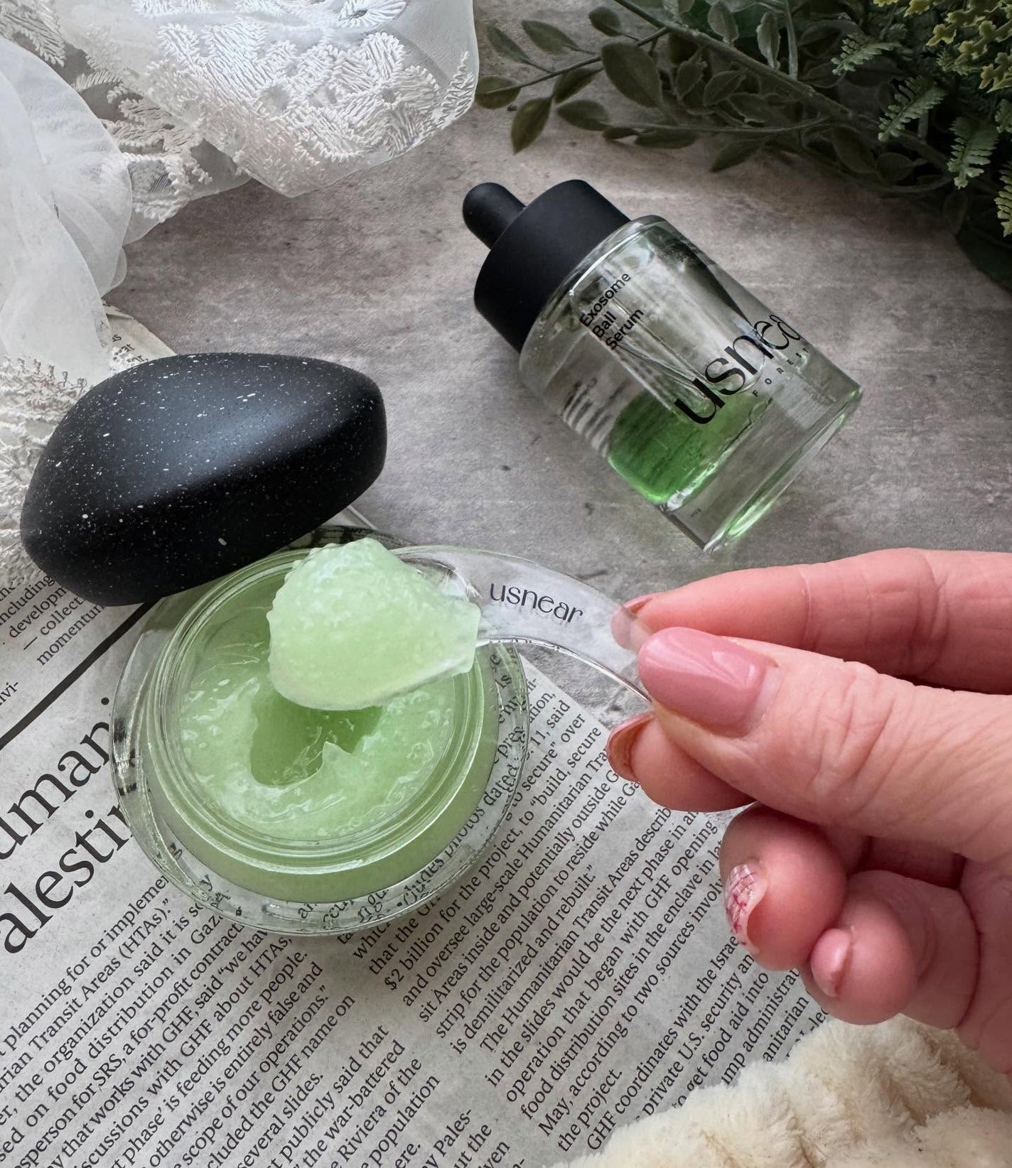 エクソボールセラム/USNEAR/美容液を使ったクチコミ(4枚目)