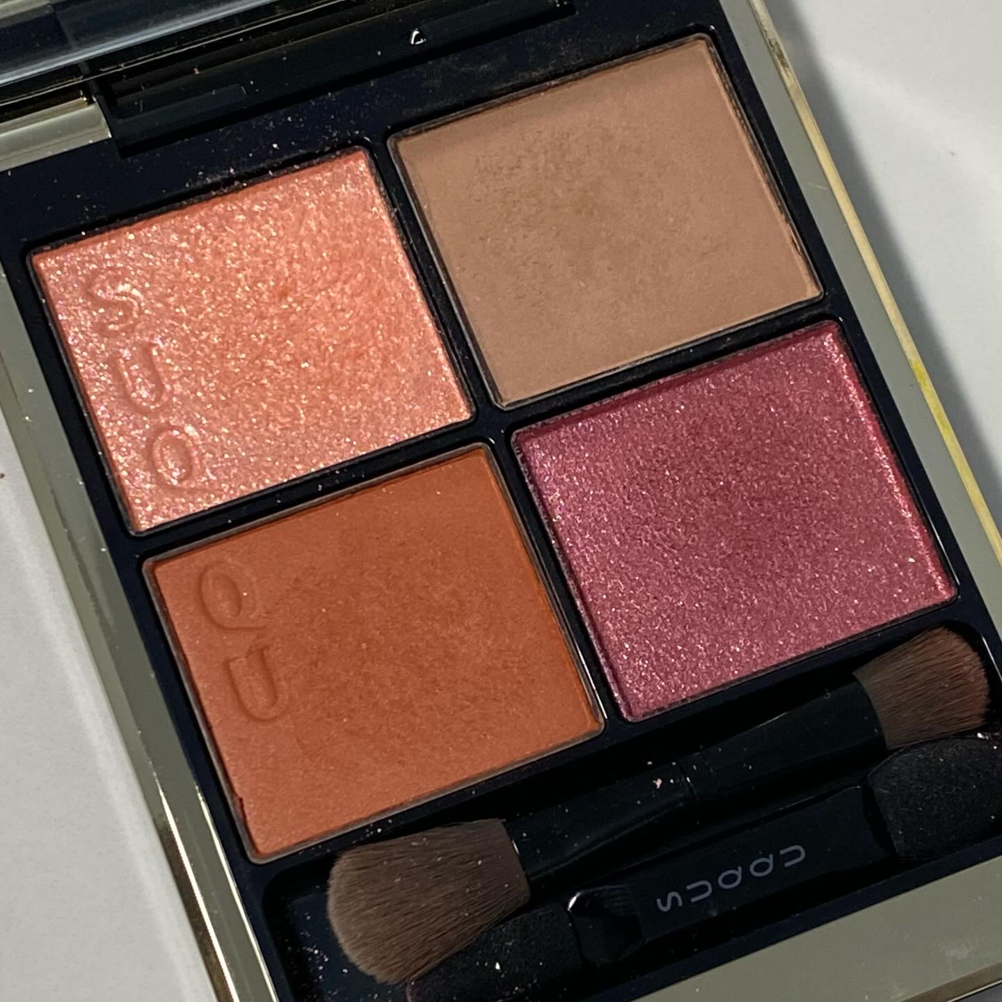 シグニチャー カラー アイズ 13 爛漫染 -RANMANZOME/SUQQU/アイシャドウパレットを使ったクチコミ（2枚目）