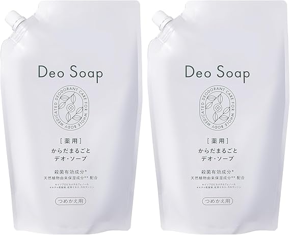 薬用 からだまるごと デオ・ソープ つめかえ用（500mL）