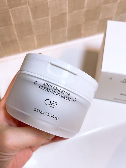 アズレンブルークレンジングバーム/原料工房/クレンジングバームを使ったクチコミ(2枚目)