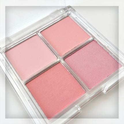 ミックスマッチチークパレット/be aube/パウダーチークを使ったクチコミ(3枚目)