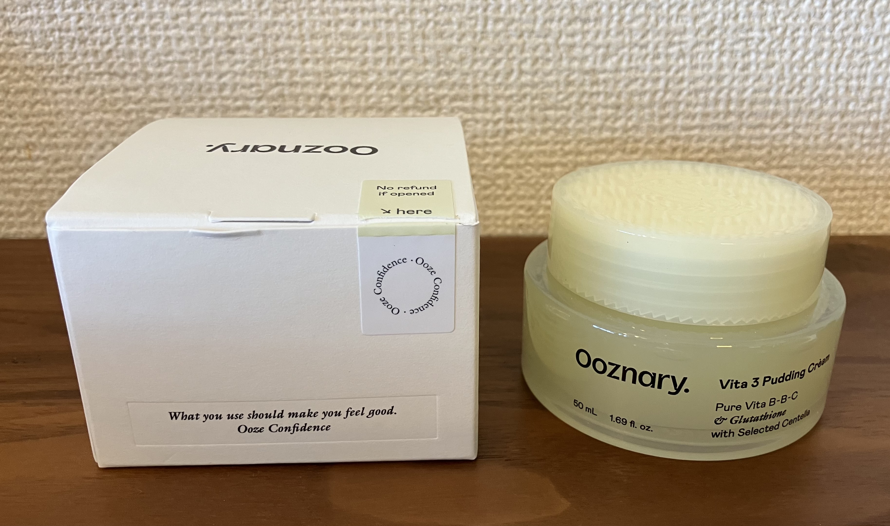 ビタ３プリンクリーム/オーズナリー/フェイスクリームを使ったクチコミ（1枚目）