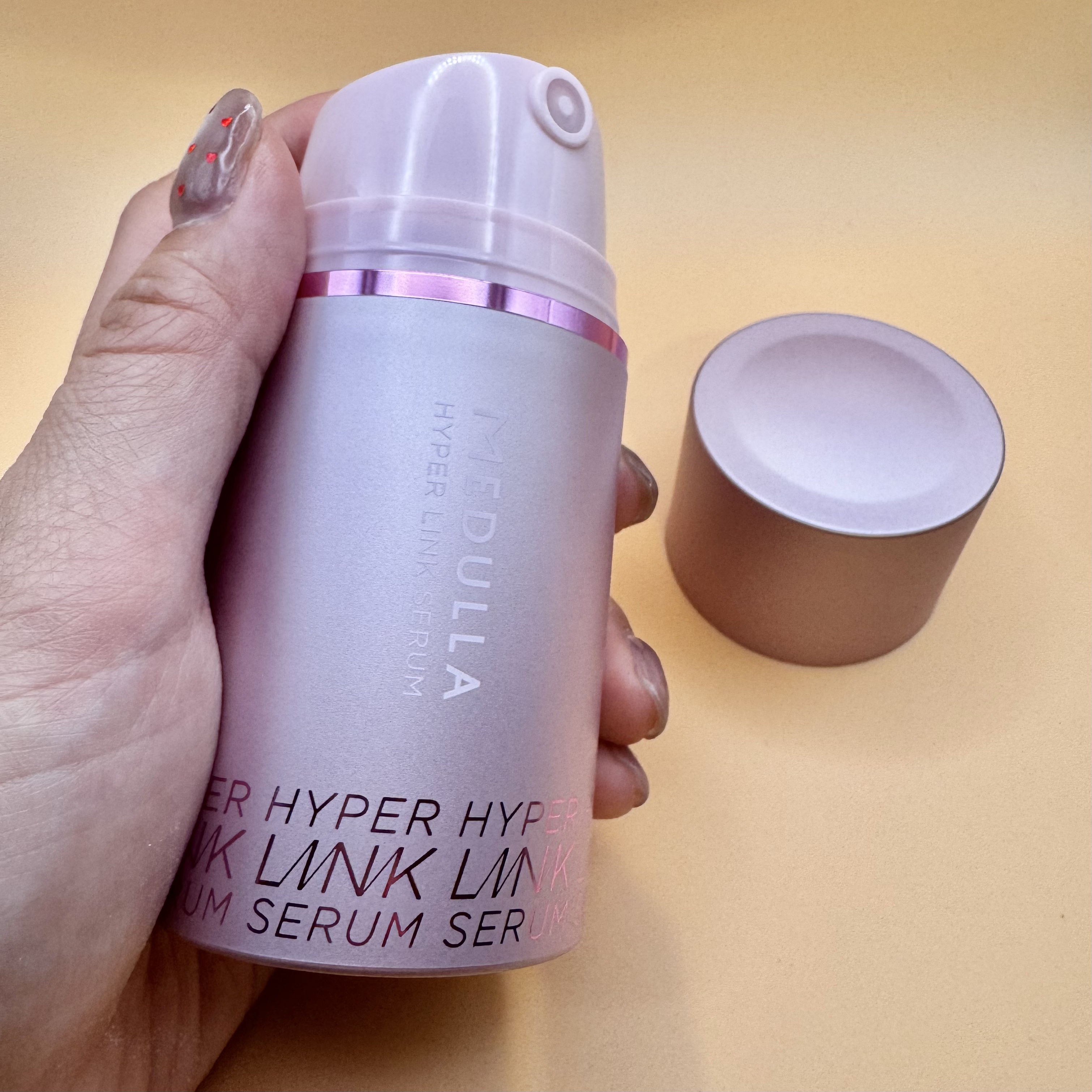 メデュラ ハイパーリンクセラム ピンクブロッサム/MEDULLA/ヘアミルクを使ったクチコミ（3枚目）