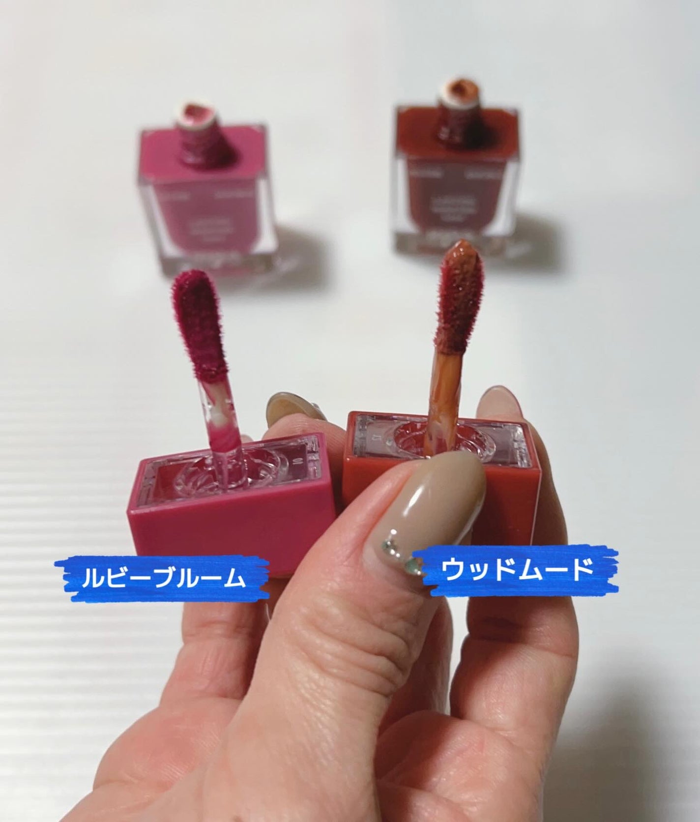 ウォーターダブルラスティングセンティッドティント/INGA/リップティントを使ったクチコミ(2枚目)