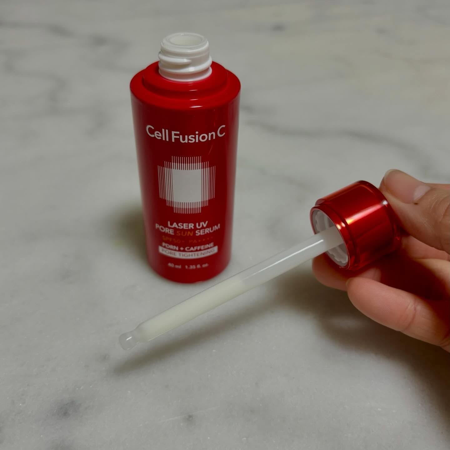 Cell Fusion C レーザーUVポアサンセラム 40mL/Cell Fusion C(セルフュージョンシー)/日焼け止めローションを使ったクチコミ（2枚目）