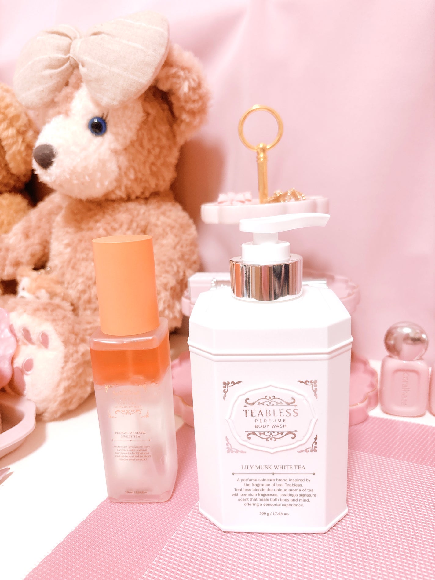 パヒュームヘア&ボディミスト フローラルメドウスウィートティー/TEABLESS/ヘアミストを使ったクチコミ(1枚目)