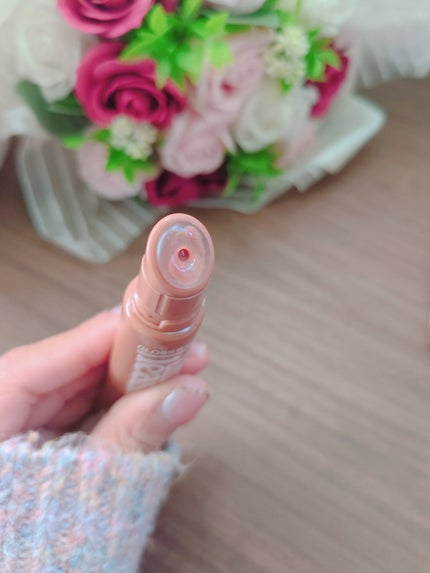 Sunset Dazzle Gloss Balm/unleashia/リップグロスを使ったクチコミ(4枚目)