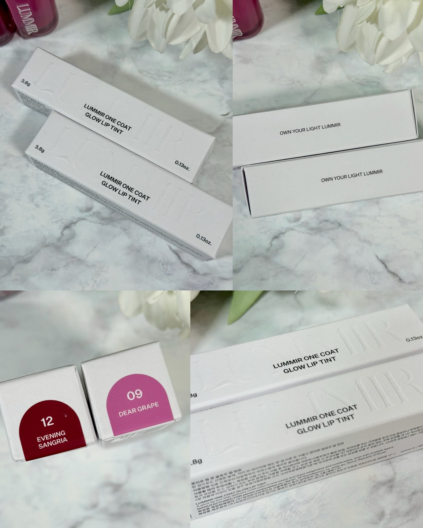 ワンコート グロウ リップティント/Lummir/リップティントを使ったクチコミ（2枚目）