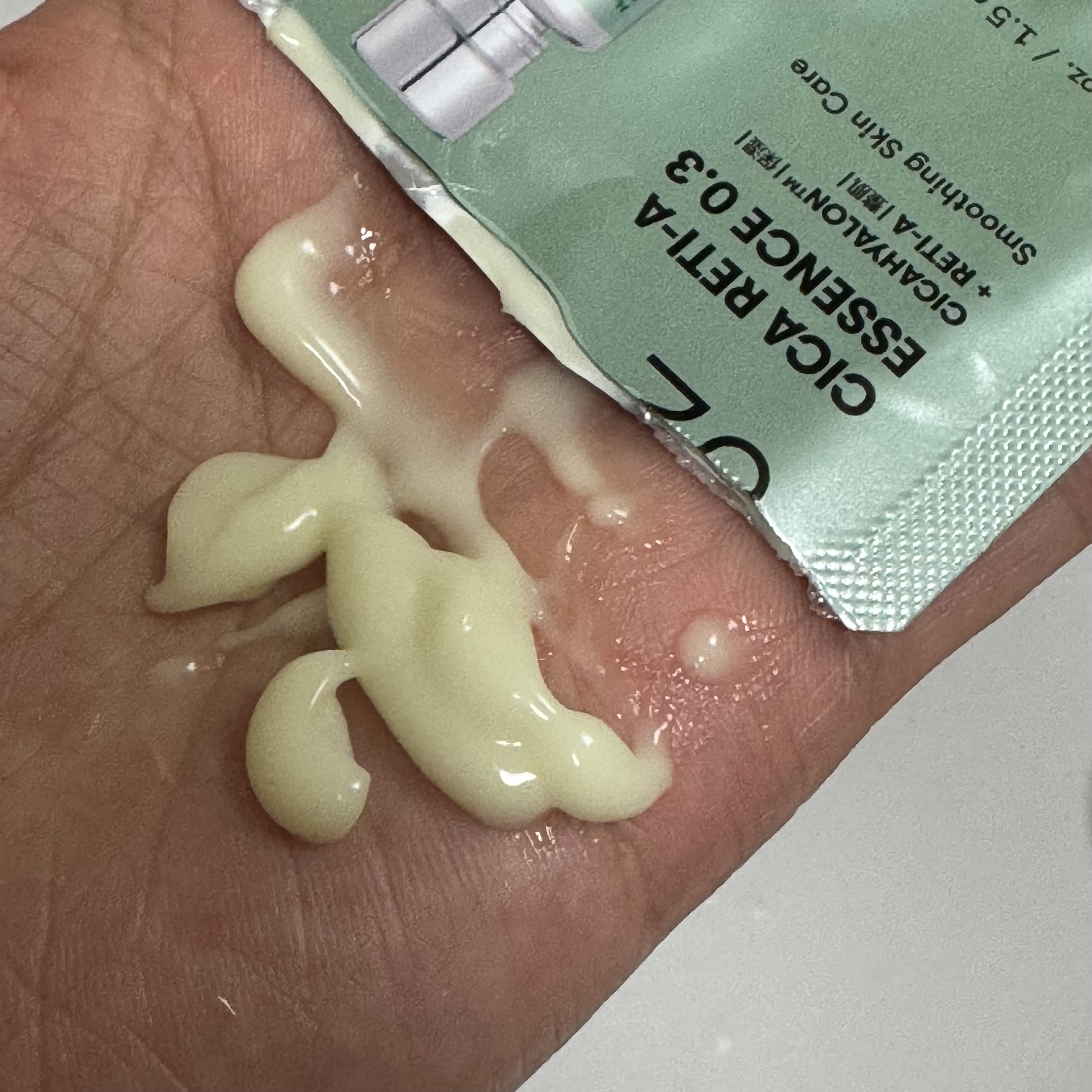 シカ レチA オールインワン 3ステップ マスク (1EA)/VT/その他スキンケアを使ったクチコミ（3枚目）