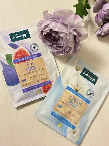 バスミルク イチジクミルクの香り/クナイプ/保湿系入浴剤を使ったクチコミ(1枚目)