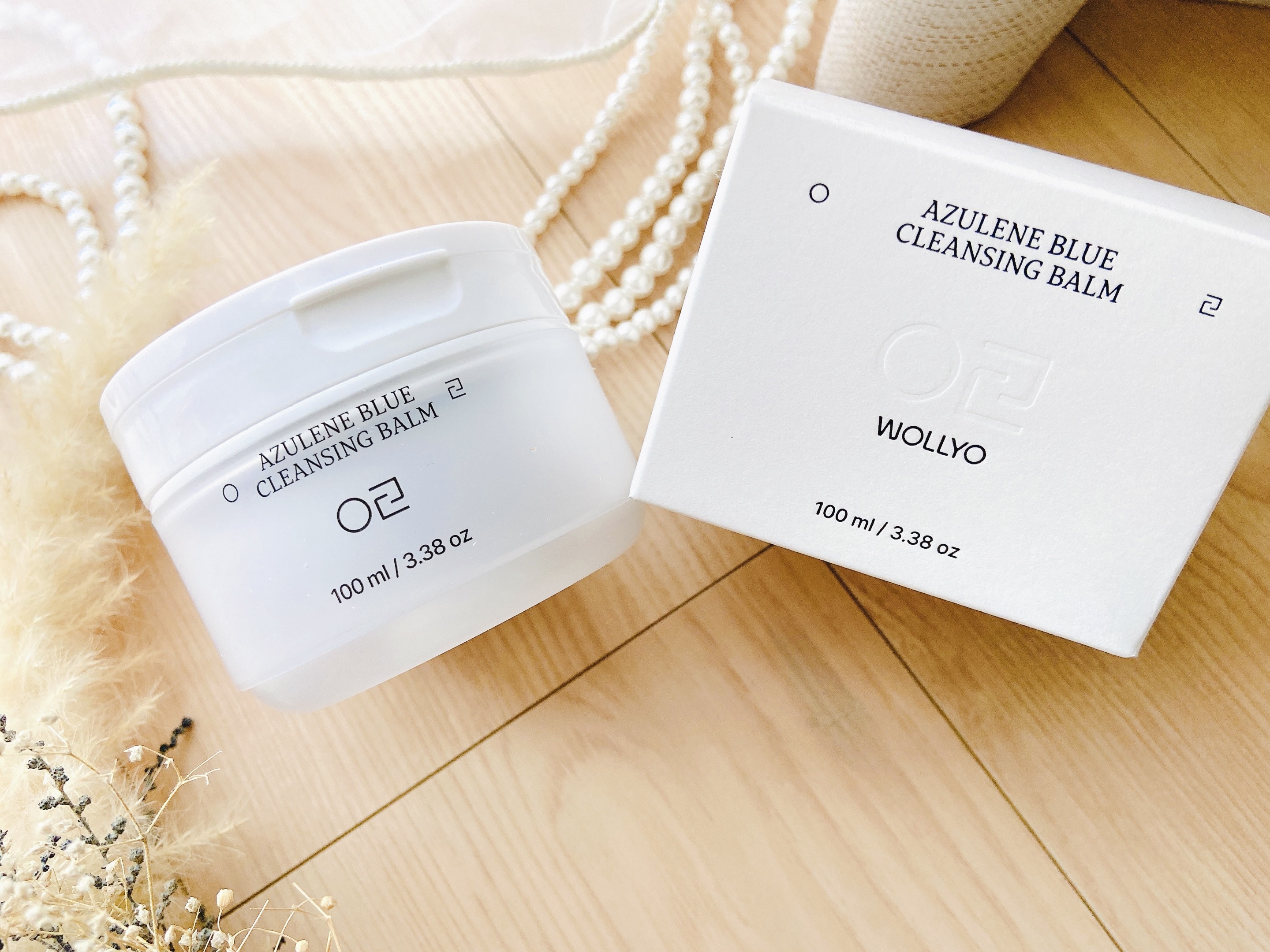 アズレンブルークレンジングバーム/原料工房/クレンジングバームを使ったクチコミ（3枚目）