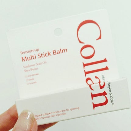 リアルコラーゲン テンションアップ マルチスティックバーム/ダーマフィックス/フェイスバームを使ったクチコミ(1枚目)