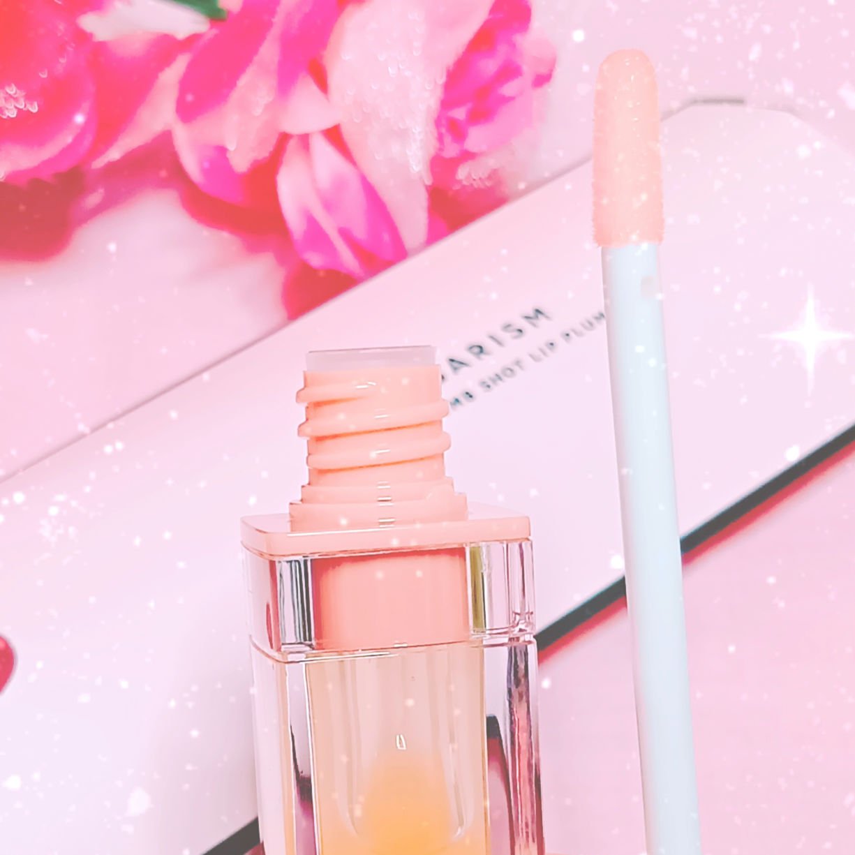 キューミ―ボムショットリッププランパー/AGARISM/リッププランパーを使ったクチコミ（2枚目）