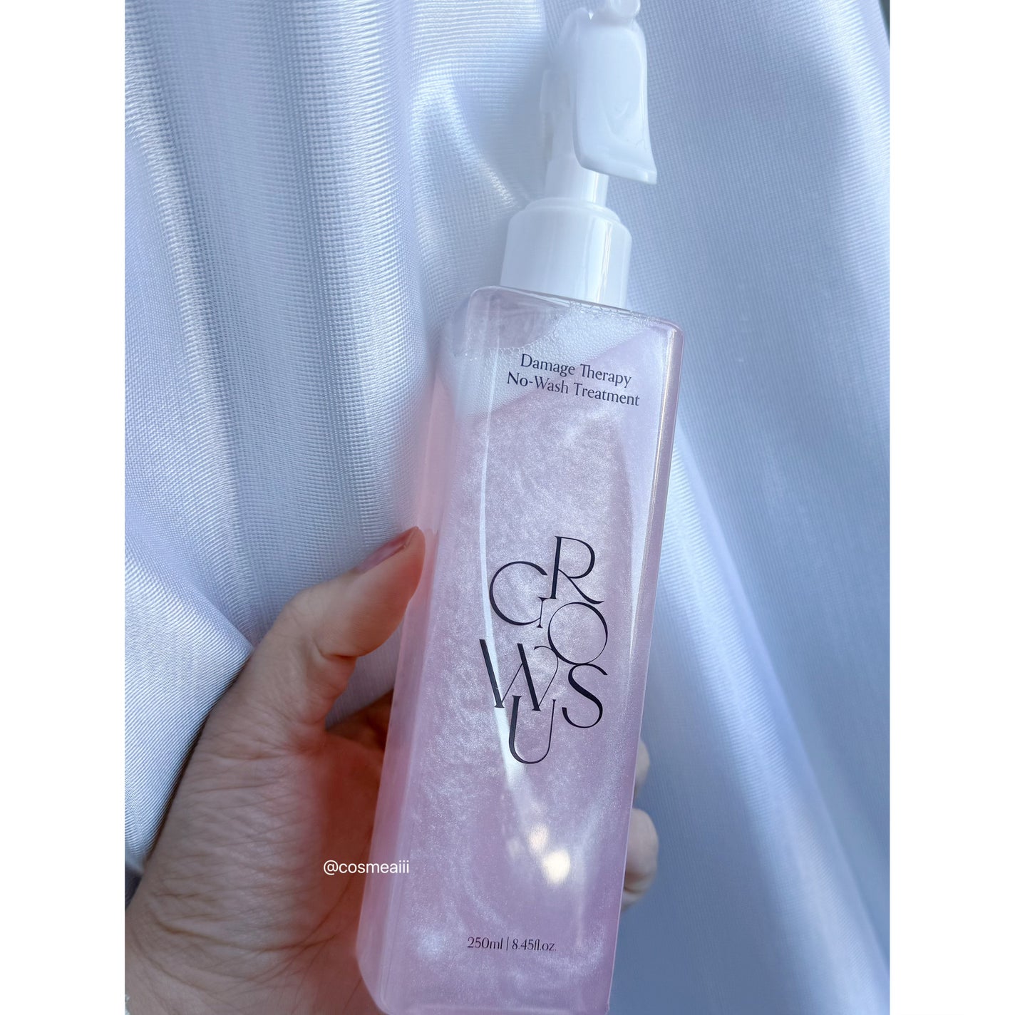 洗い流さないトリートメント/GROWUS/アウトバストリートメントを使ったクチコミ(3枚目)