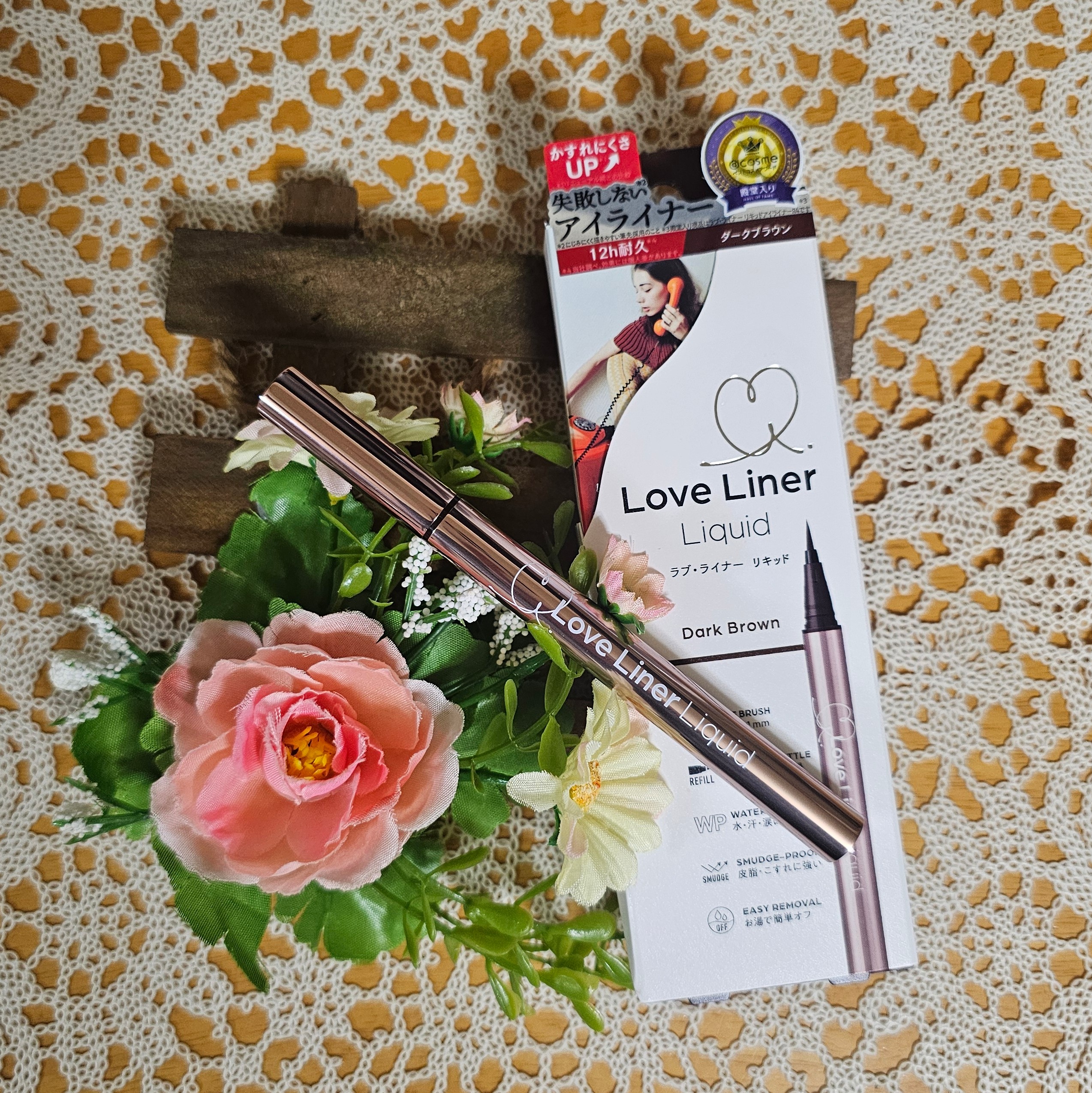 リキッドアイライナーR5/ラブ・ライナー/リキッドアイライナーを使ったクチコミ（1枚目）