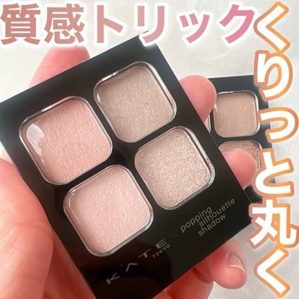 ケイト ポッピングシルエットシャドウ/KATE/アイシャドウパレットを使ったクチコミ(1枚目)