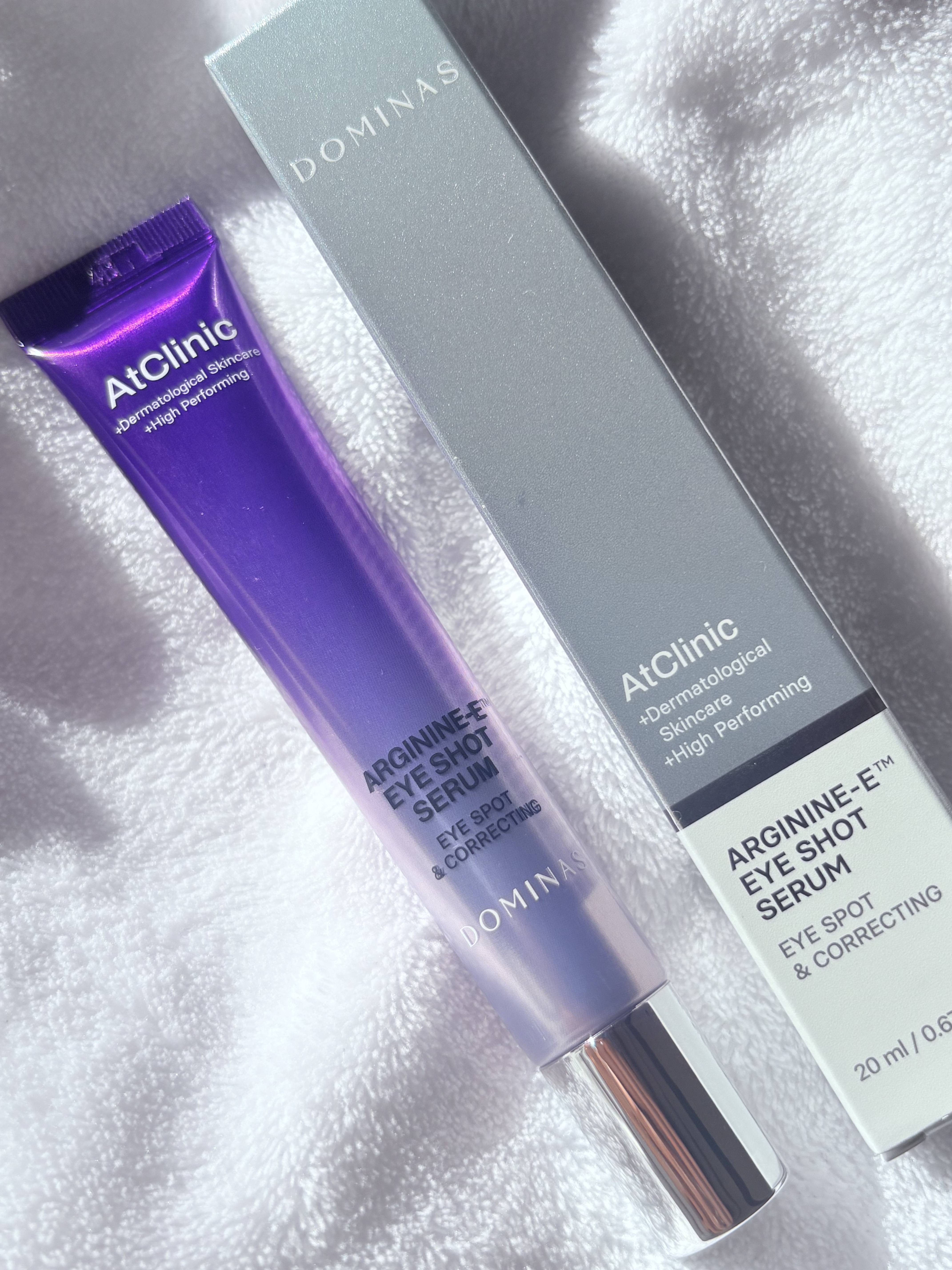 DOMINAS アットクリニック アルギニン E アイショットセラムのクチコミ「⚪️DOMINAS⚪️
アットクリニック アルギニン E アイショットセラム


☪️かっさ一.....」（3枚目）