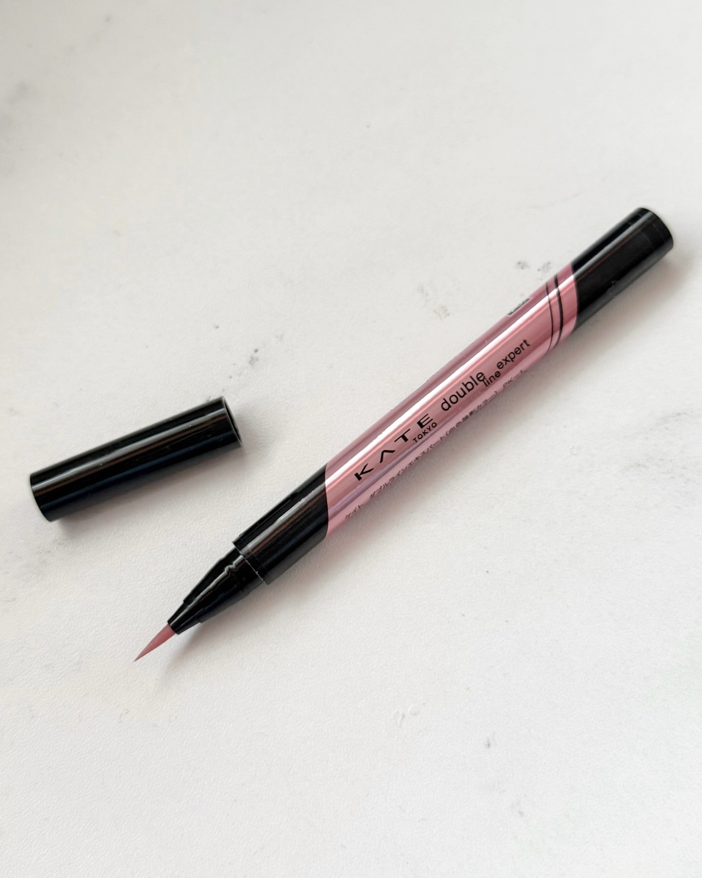 ダブルラインエキスパート(血色陰影カラー) PK-1 極薄ピンク/KATE/リキッドアイライナーを使ったクチコミ（1枚目）