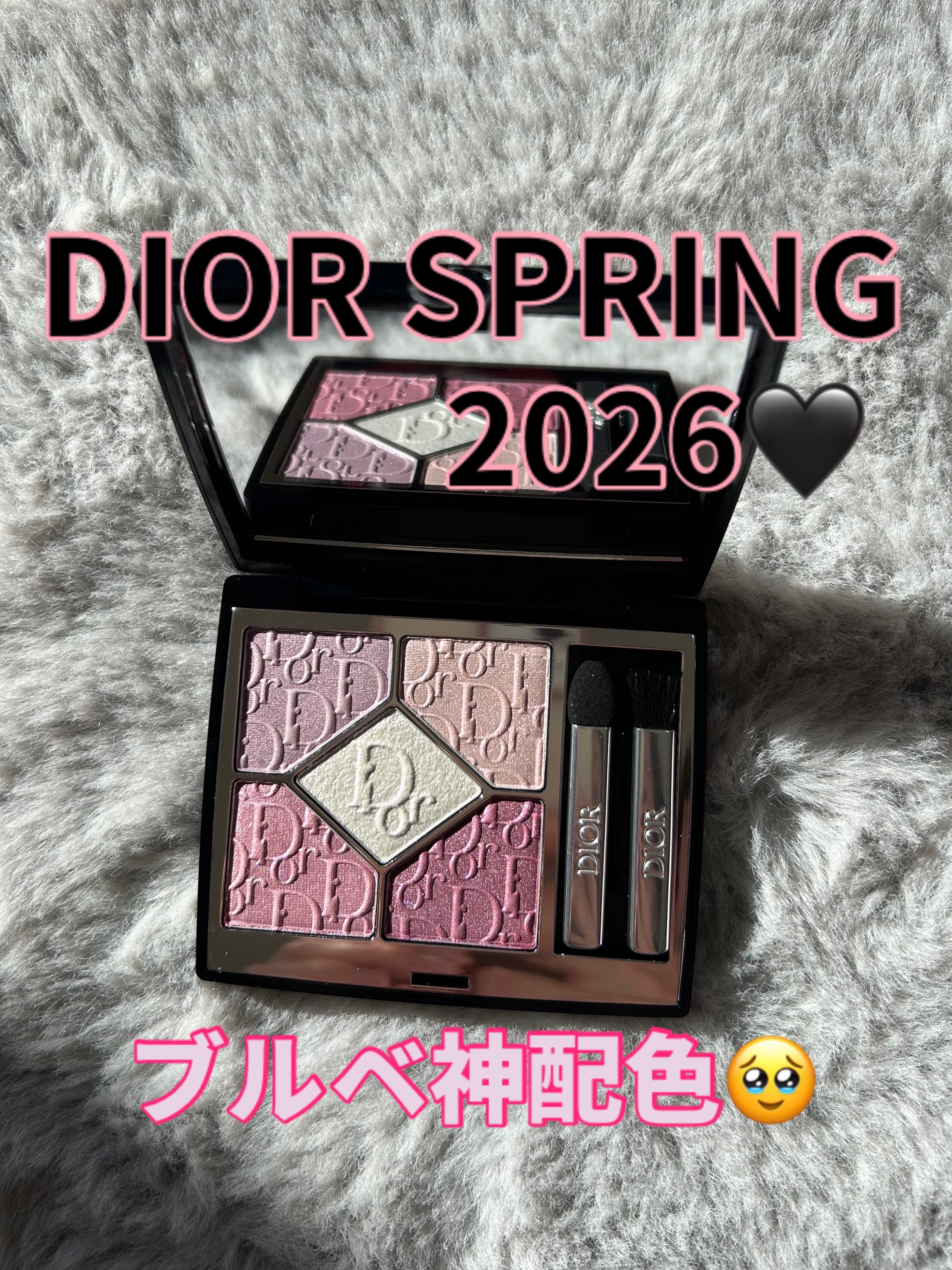 ディオールショウ サンク クルール（スプリング コレクション 2026 限定品）/Dior/アイシャドウを使ったクチコミ（1枚目）