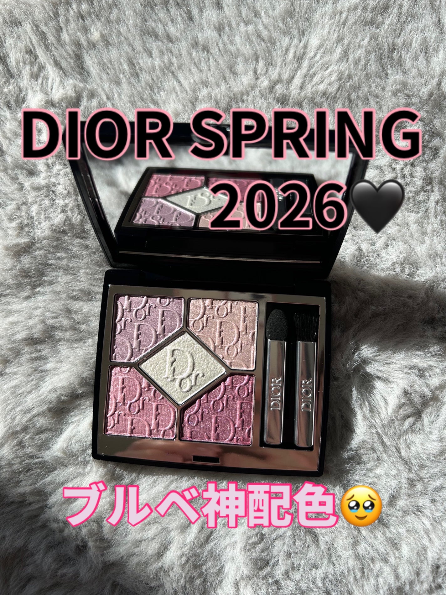 ディオールショウ サンク クルール(スプリング コレクション 2026 限定品)/Dior/アイシャドウを使ったクチコミ(1枚目)