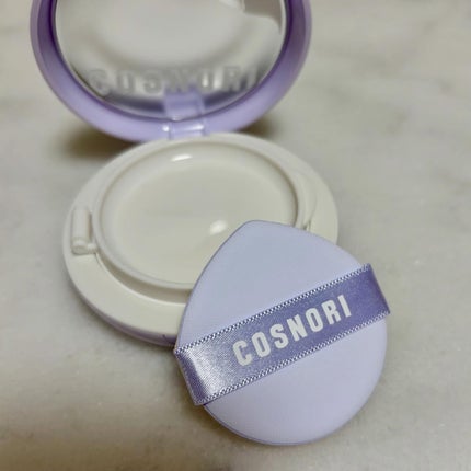 パンテノールバリアクッション/COSNORI/クッションファンデーションを使ったクチコミ(2枚目)