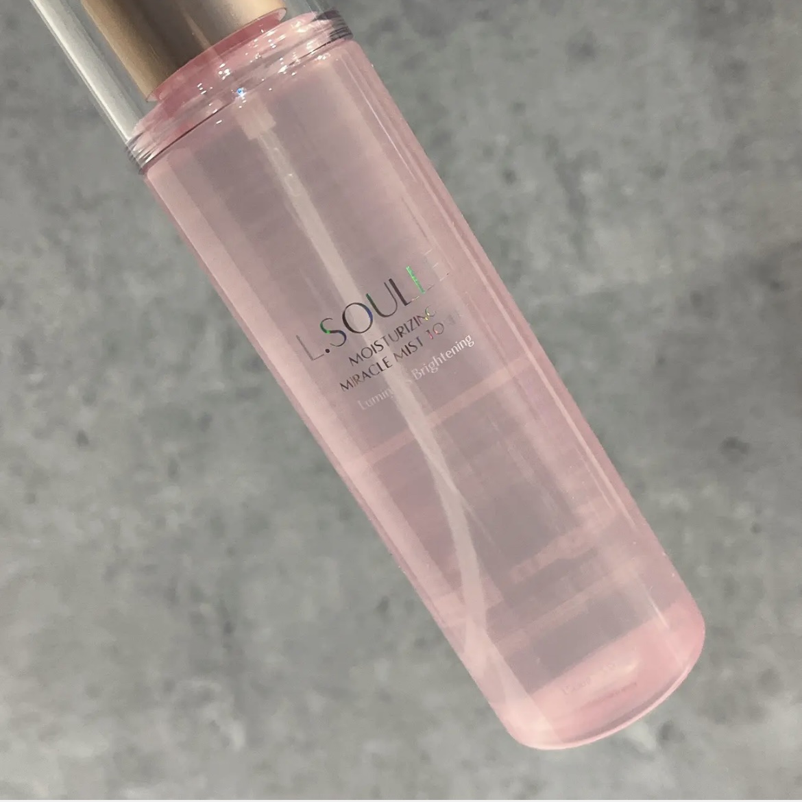 L.SOULLE モイスチャライジング ミラクル ミストトナーのクチコミ「.
L.SOULLE
エルソル モイスチャライジング 
ミラクル ミストトナー

＼韓国アイド.....」（2枚目）