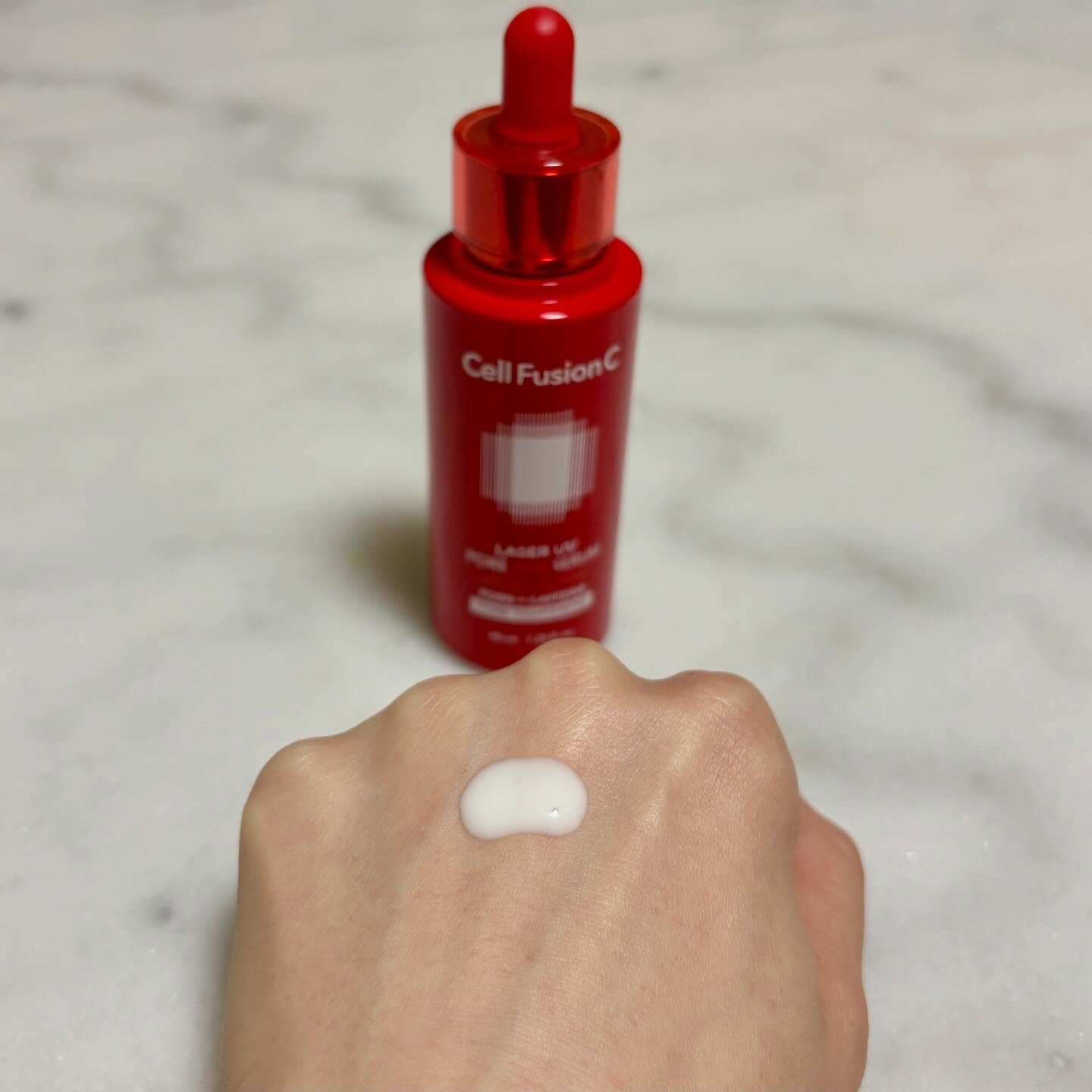 Cell Fusion C レーザーUVポアサンセラム 40mL/Cell Fusion C(セルフュージョンシー)/日焼け止めローションを使ったクチコミ（3枚目）