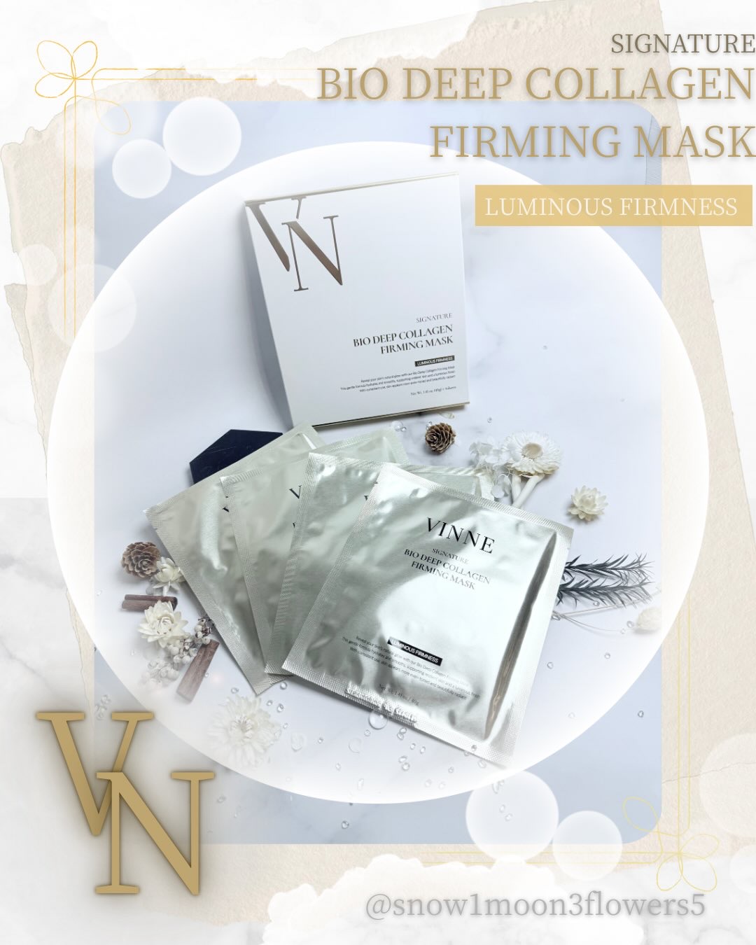 シグニチャーバイオディープコラーゲンファーミングマスク/VINNE /シートマスク・パックを使ったクチコミ（1枚目）