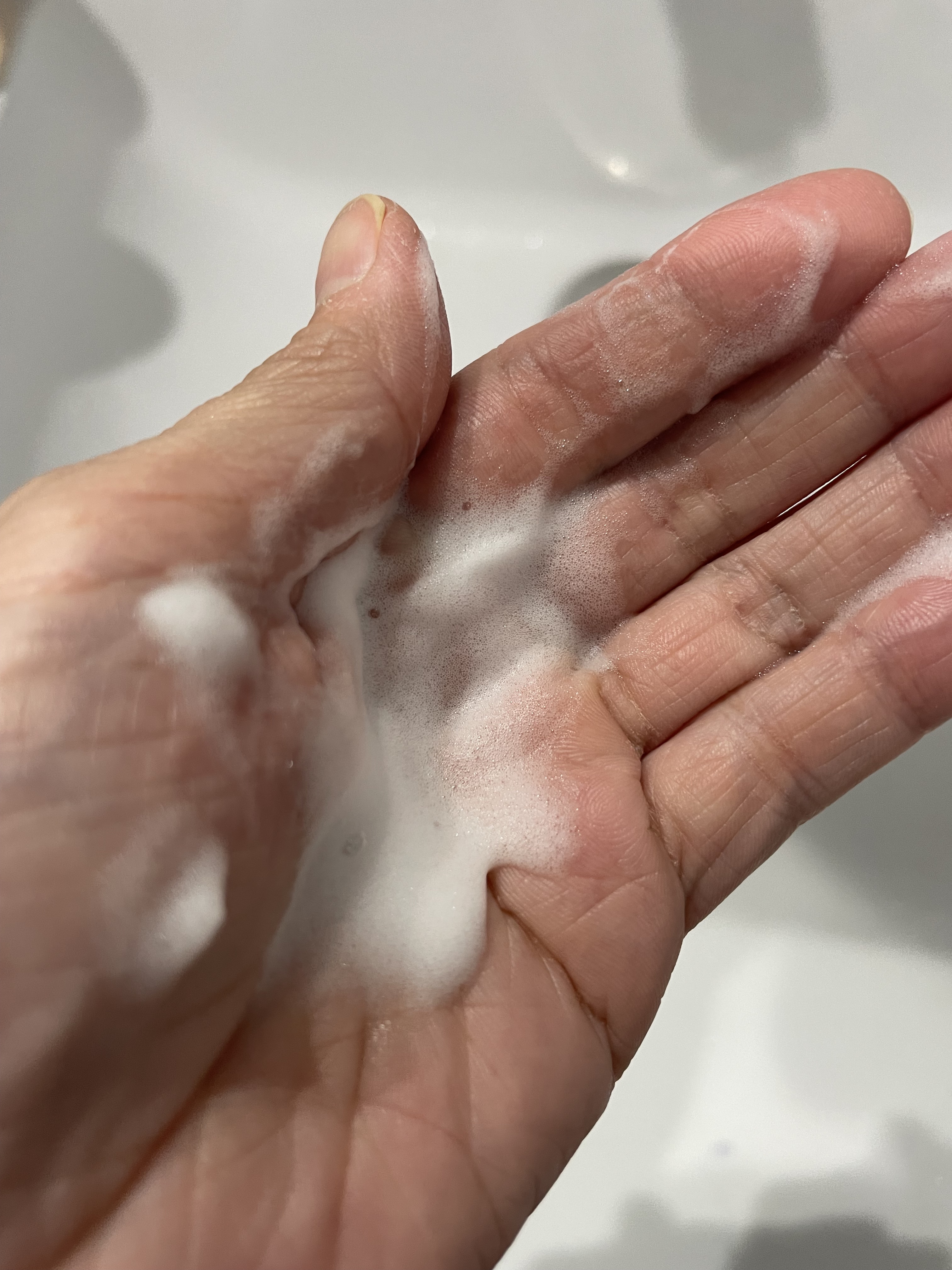 ロゼット洗顔サボン クリアウォッシュ/ロゼット/泡洗顔を使ったクチコミ（1枚目）