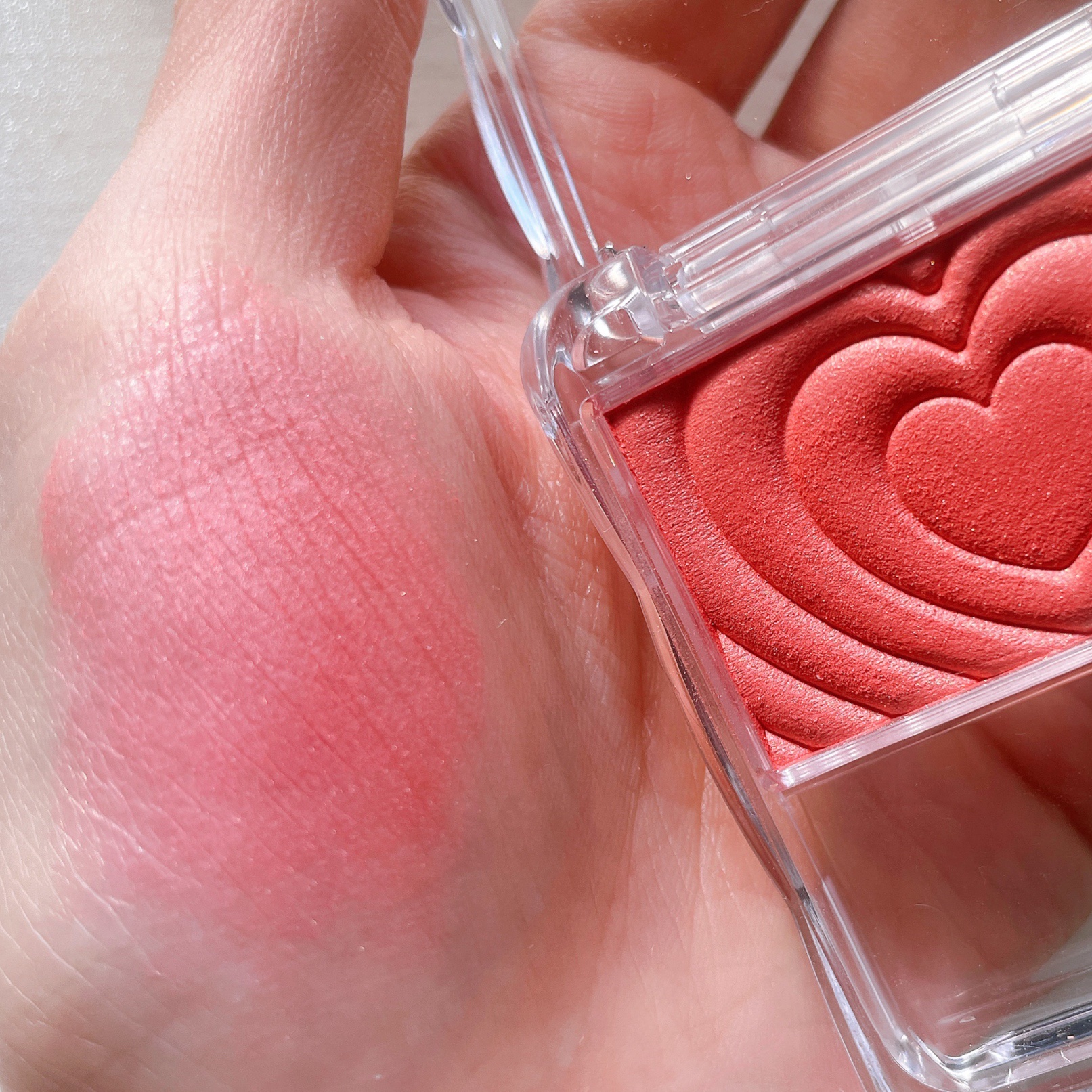 パウダーチークス/キャンメイク/パウダーチークを使ったクチコミ（3枚目）