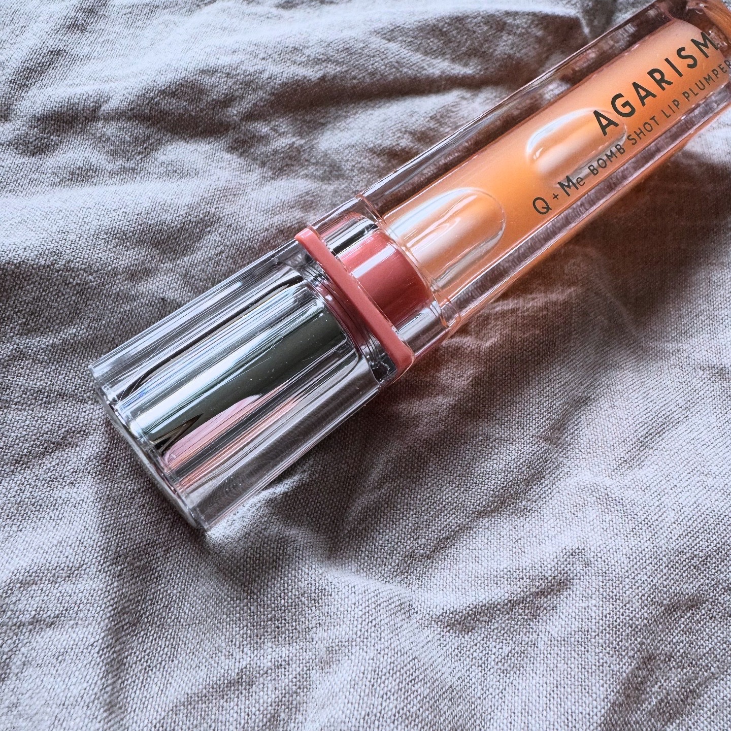 キューミ―ボムショットリッププランパー/AGARISM/リッププランパーを使ったクチコミ（2枚目）