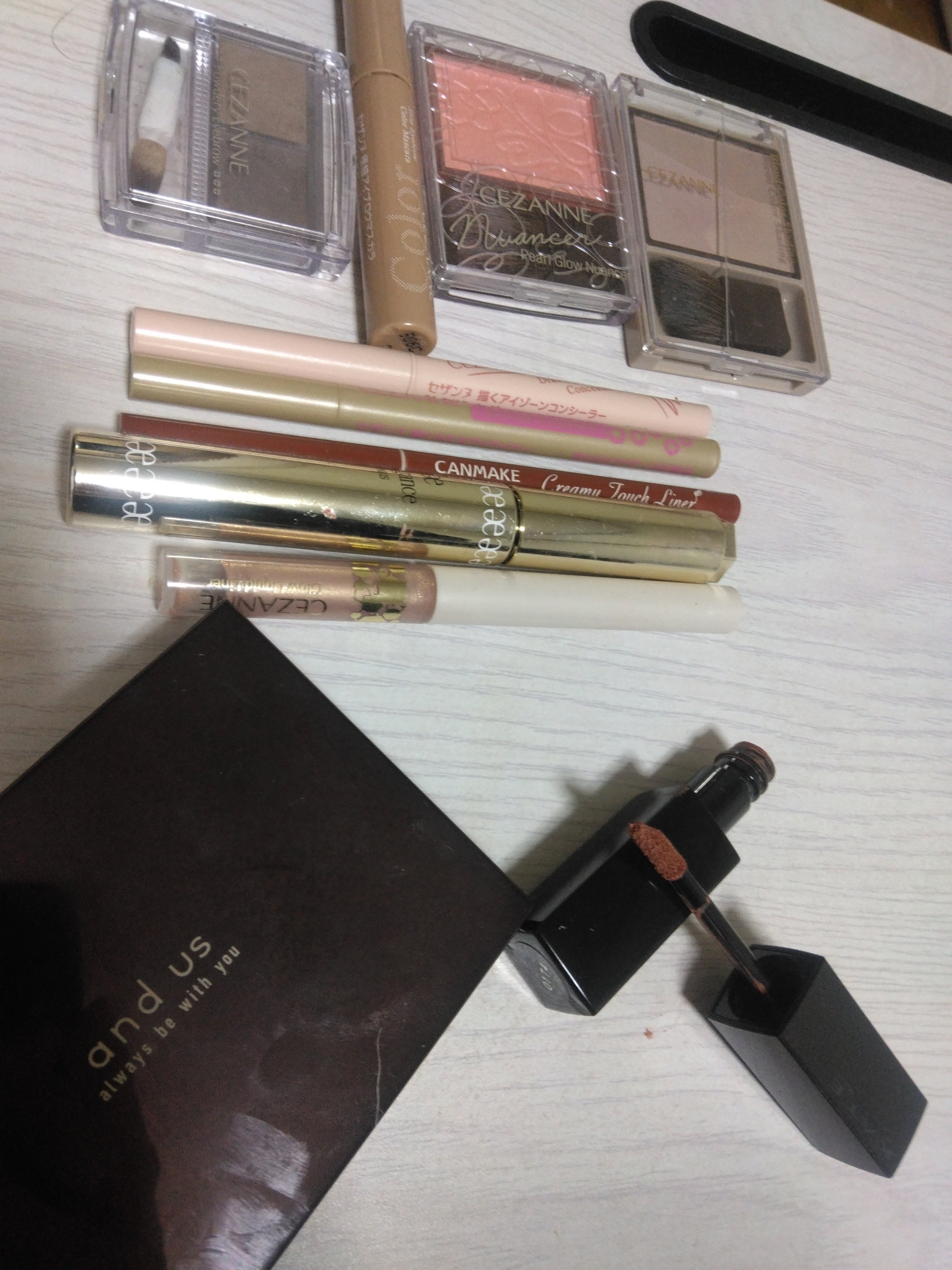 グロウリキッドライナー/CEZANNE/リキッドアイライナーを使ったクチコミ（1枚目）