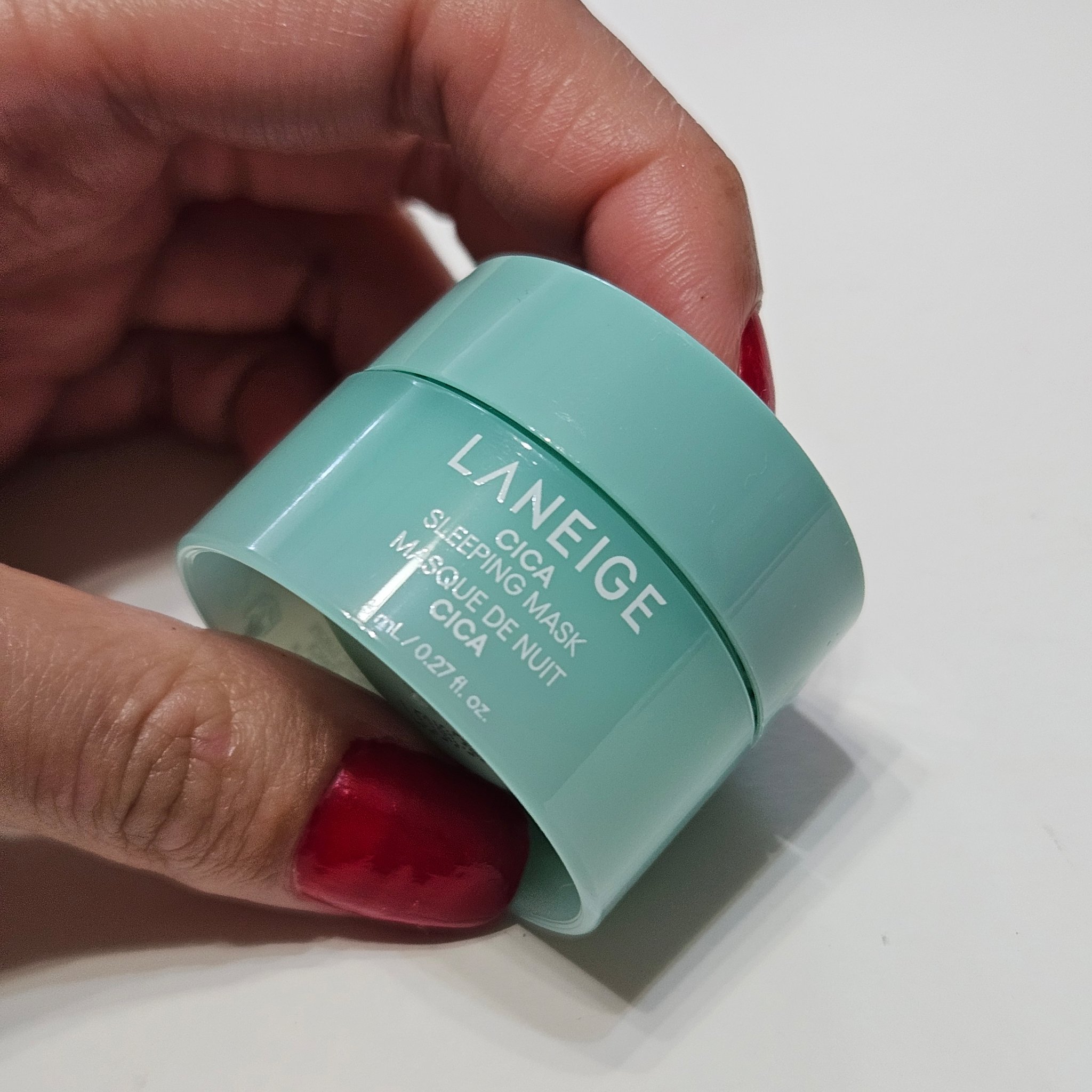 シカスリーピングマスク N/LANEIGE/フェイスクリームを使ったクチコミ（2枚目）
