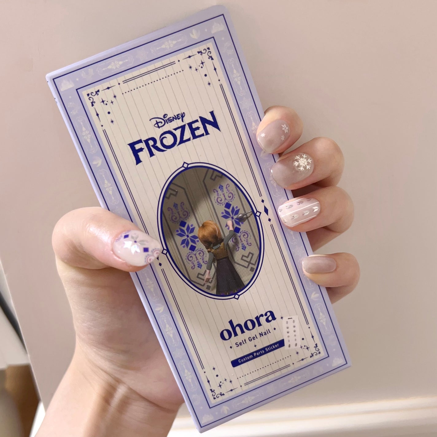 セミキュアジェルネイル(ハンド)/ohora/ネイルシールを使ったクチコミ(4枚目)