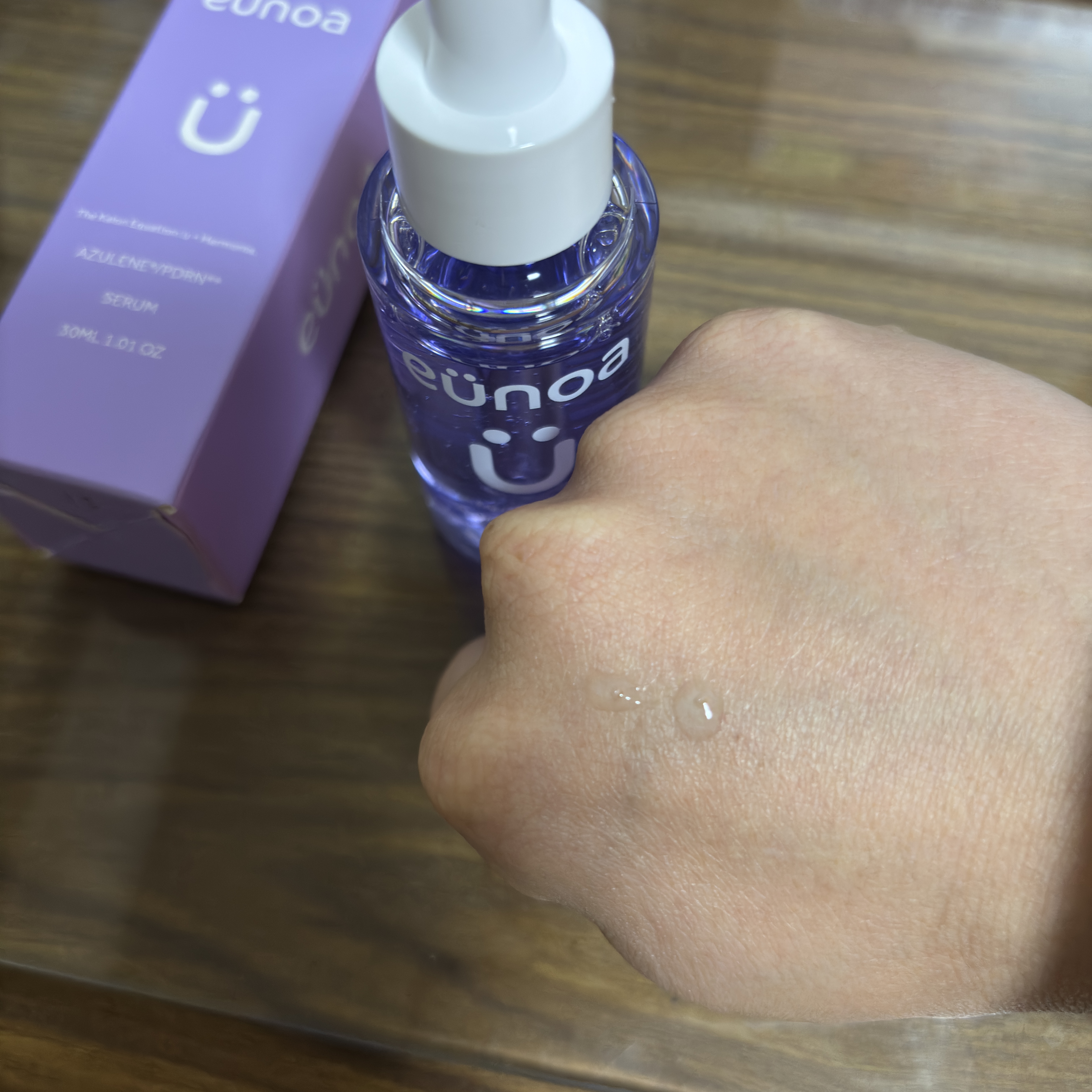 eunoa[ユノア] アズレンPDRNセラム/eunoa[ユノア]/美容液を使ったクチコミ（2枚目）
