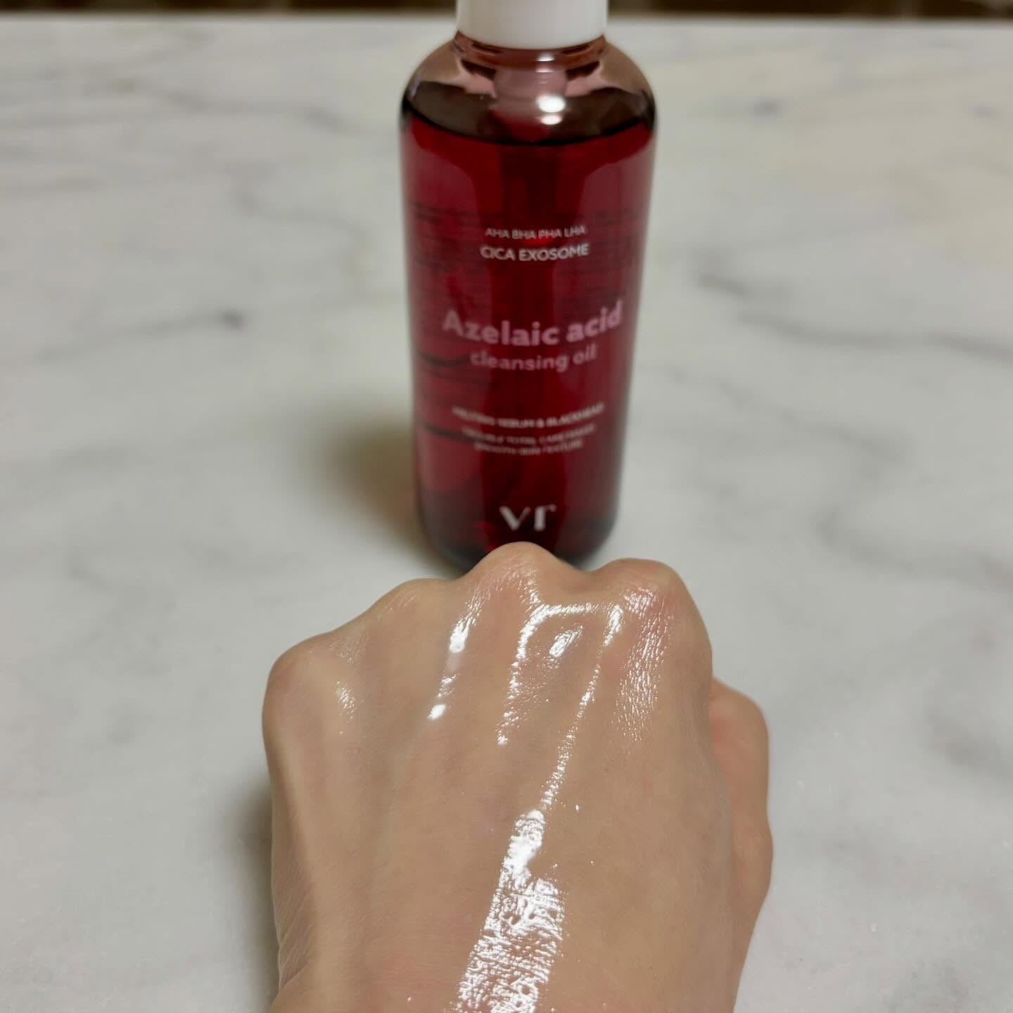 グルタチオングロウ クレンジングオイル/VT/オイルクレンジングを使ったクチコミ（3枚目）