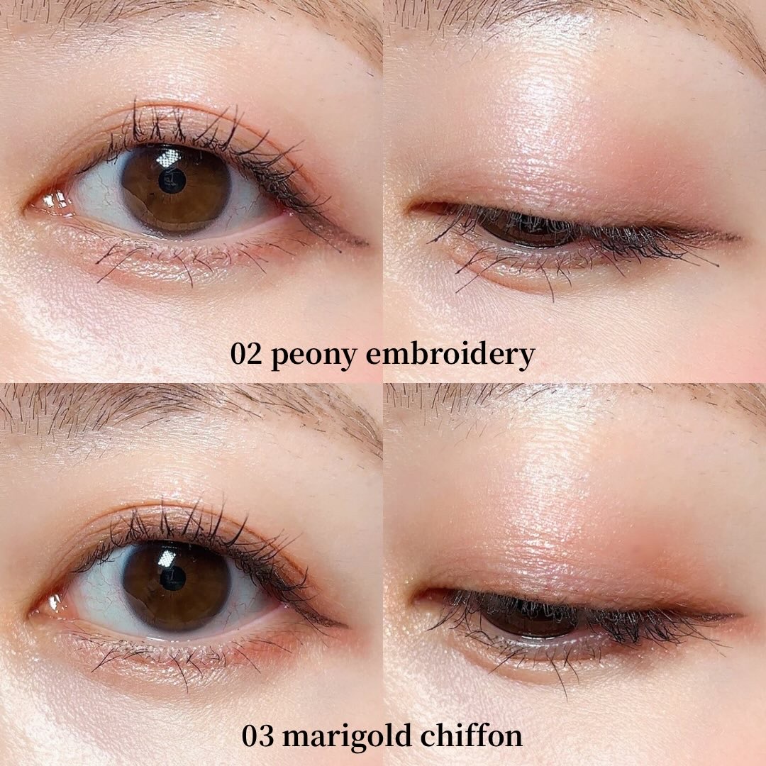 ジルスチュアート　ドレスドブルーム アイズ/JILL STUART/アイシャドウパレットを使ったクチコミ（3枚目）