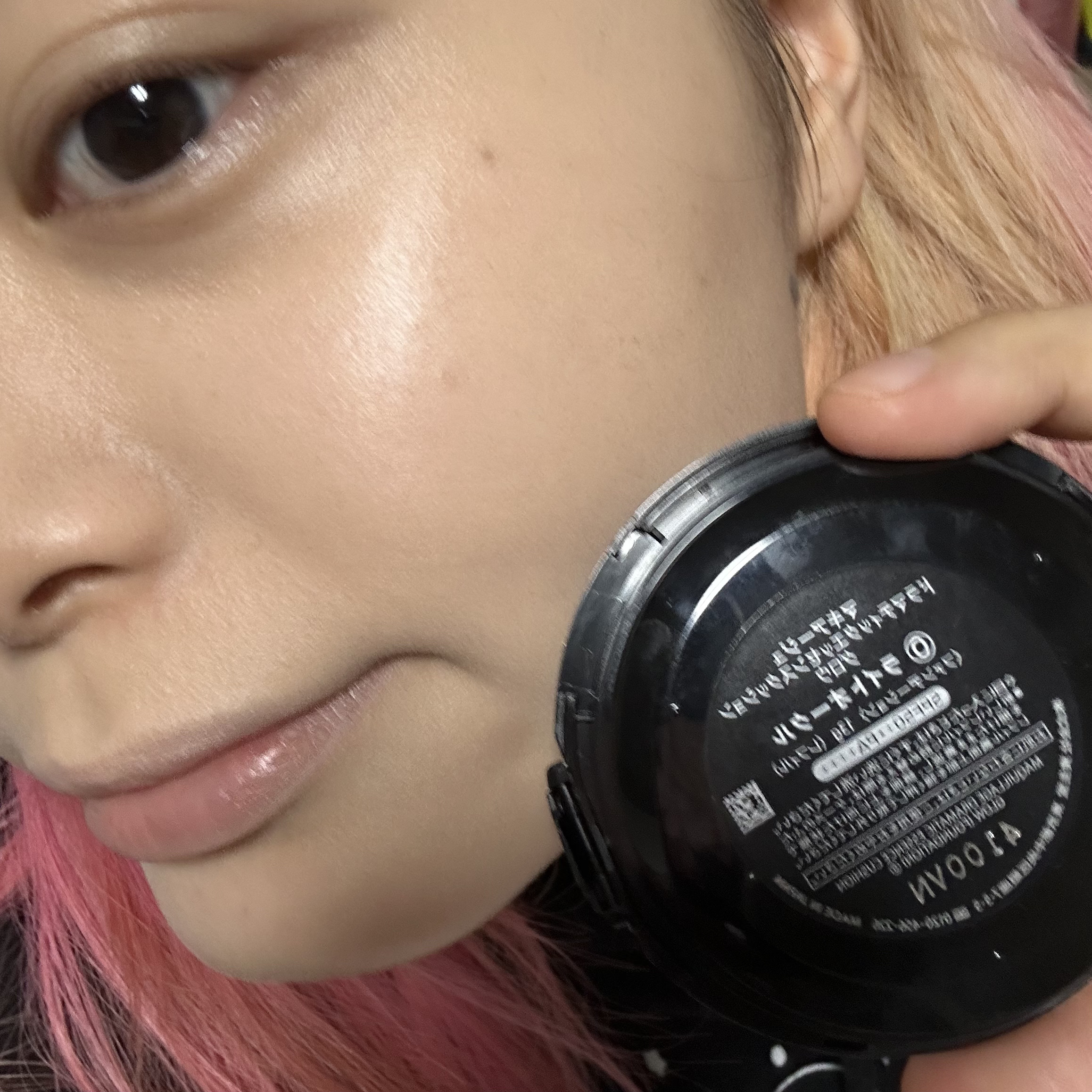 ドラマティックエッセンスクッション グロウ 00 ライトオークル/マキアージュ/クッションファンデーションを使ったクチコミ（3枚目）