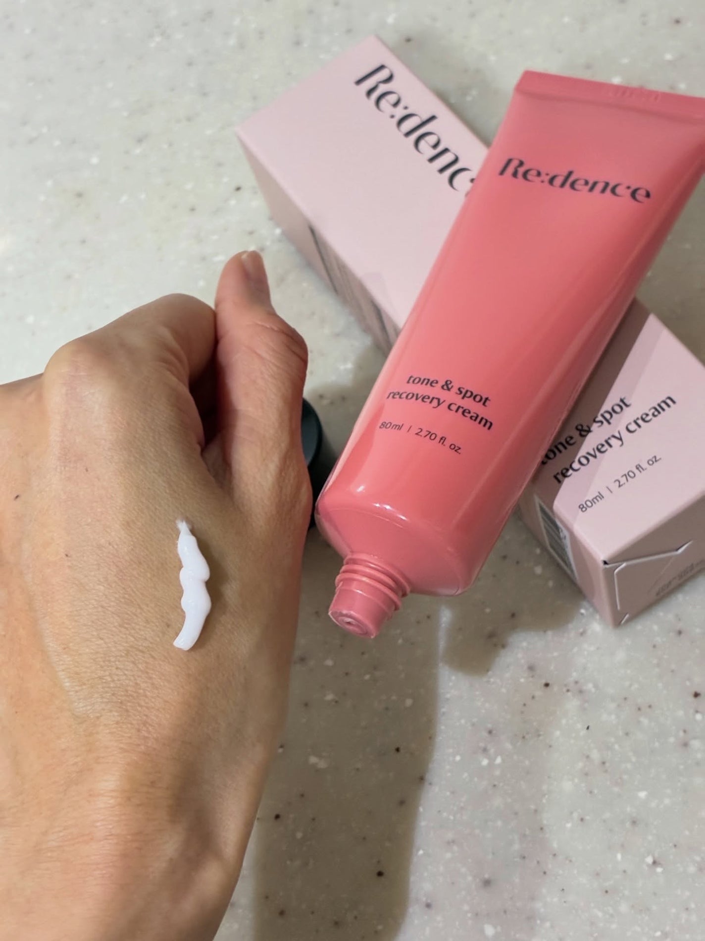 トーン&スポットリカバリークリーム/redence/フェイスクリームを使ったクチコミ(1枚目)