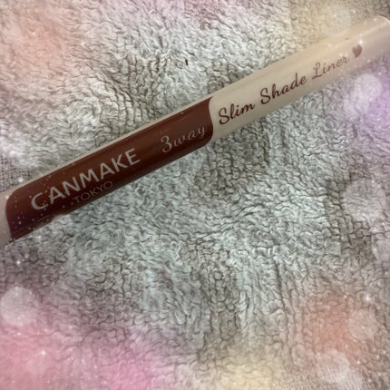 3wayスリムシェードライナー/キャンメイク/リキッドアイライナーを使ったクチコミ(1枚目)